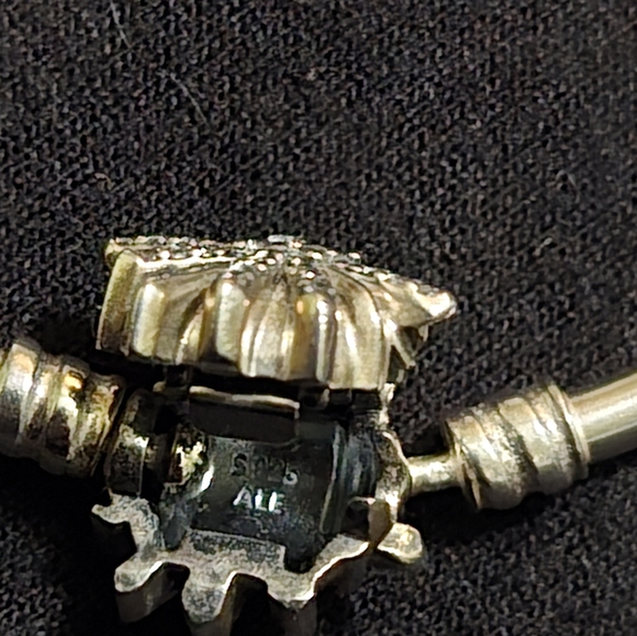 Pandora Sterling Silver Limited Ed Fireworks Bracelet 7.5 Gorgeous Like New! - Picture 6 of 7
